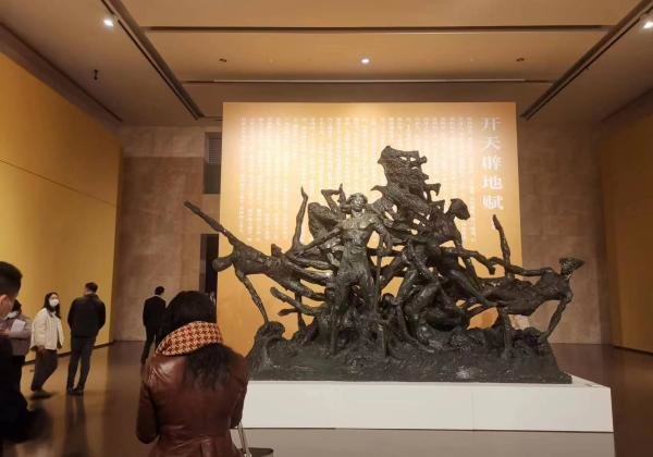 蒋铁骊的雕塑《大禹治水定天下》