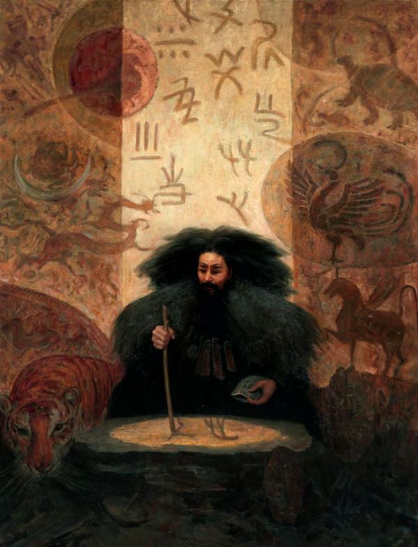 邱瑞敏、李根《仓颉造字》