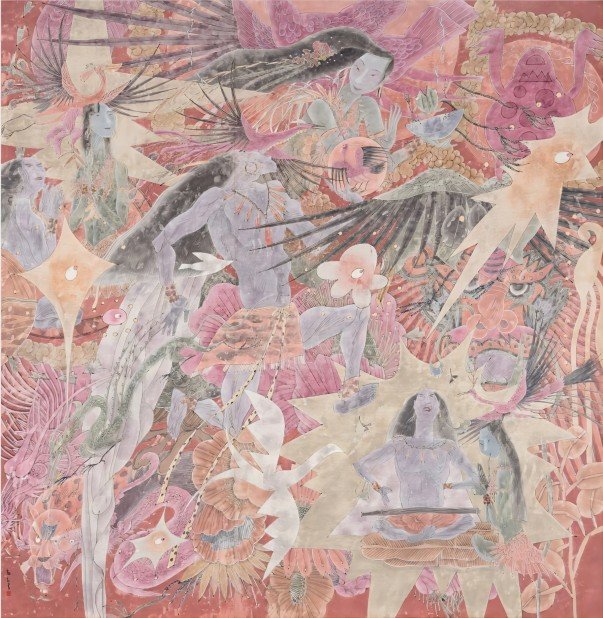 朱新昌《羲娲创世》