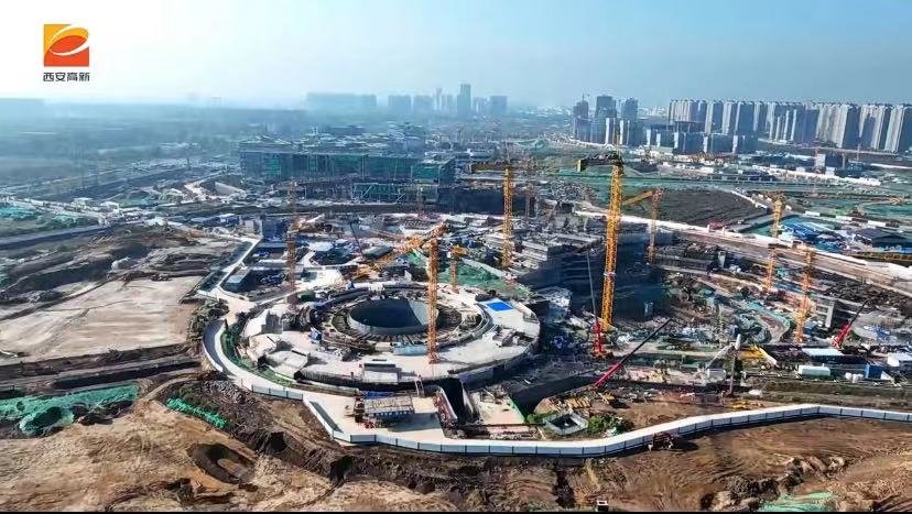 高质量发展看一线|“未来之瞳·瞳系列”建筑项目跑出新配速凤凰网陕西_凤凰网