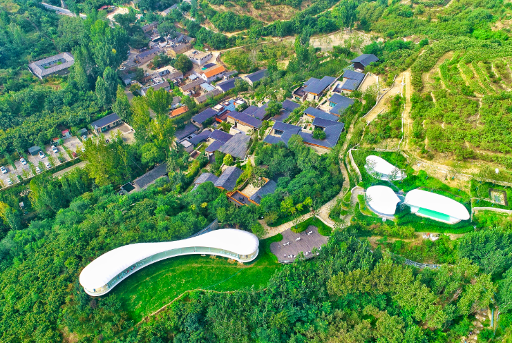 岱岳区道朗镇泰山·九女峰乡村度假区.陈阳 摄