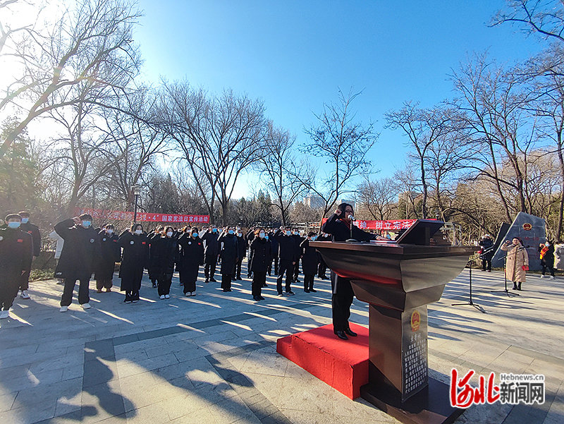 活动现场，举行了宪法宣誓仪式。 河北日报记者师源摄.jpg