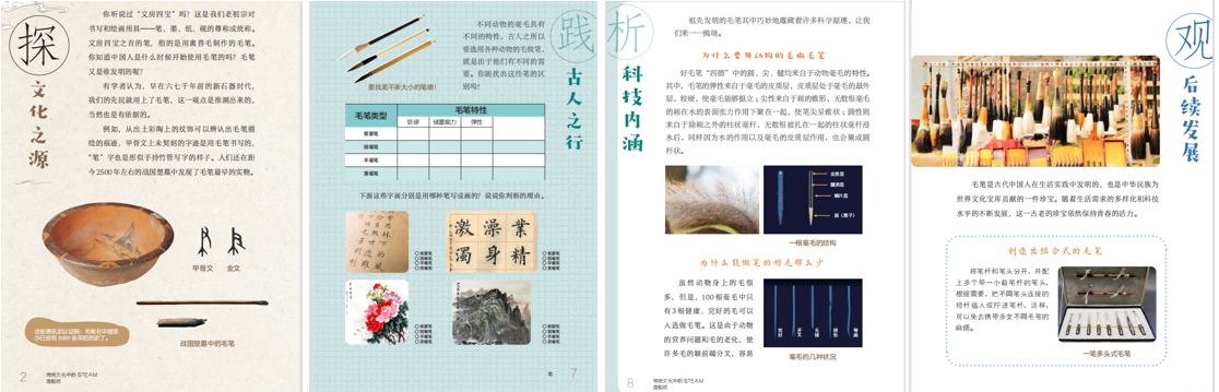 科普读本內页