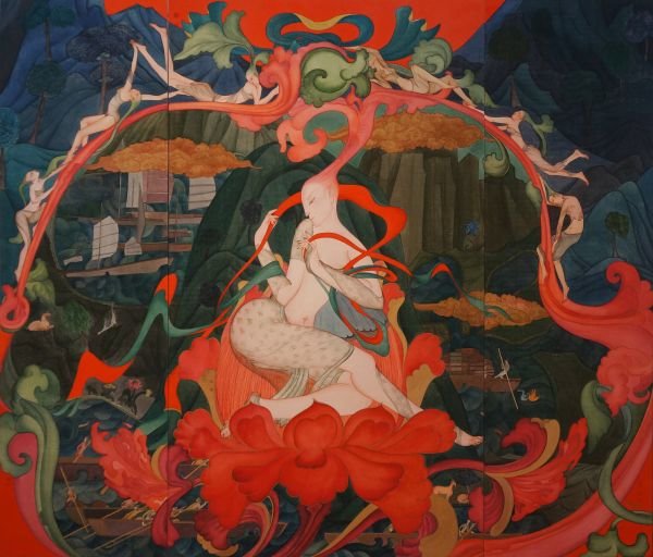 黄欢《巫山神女》