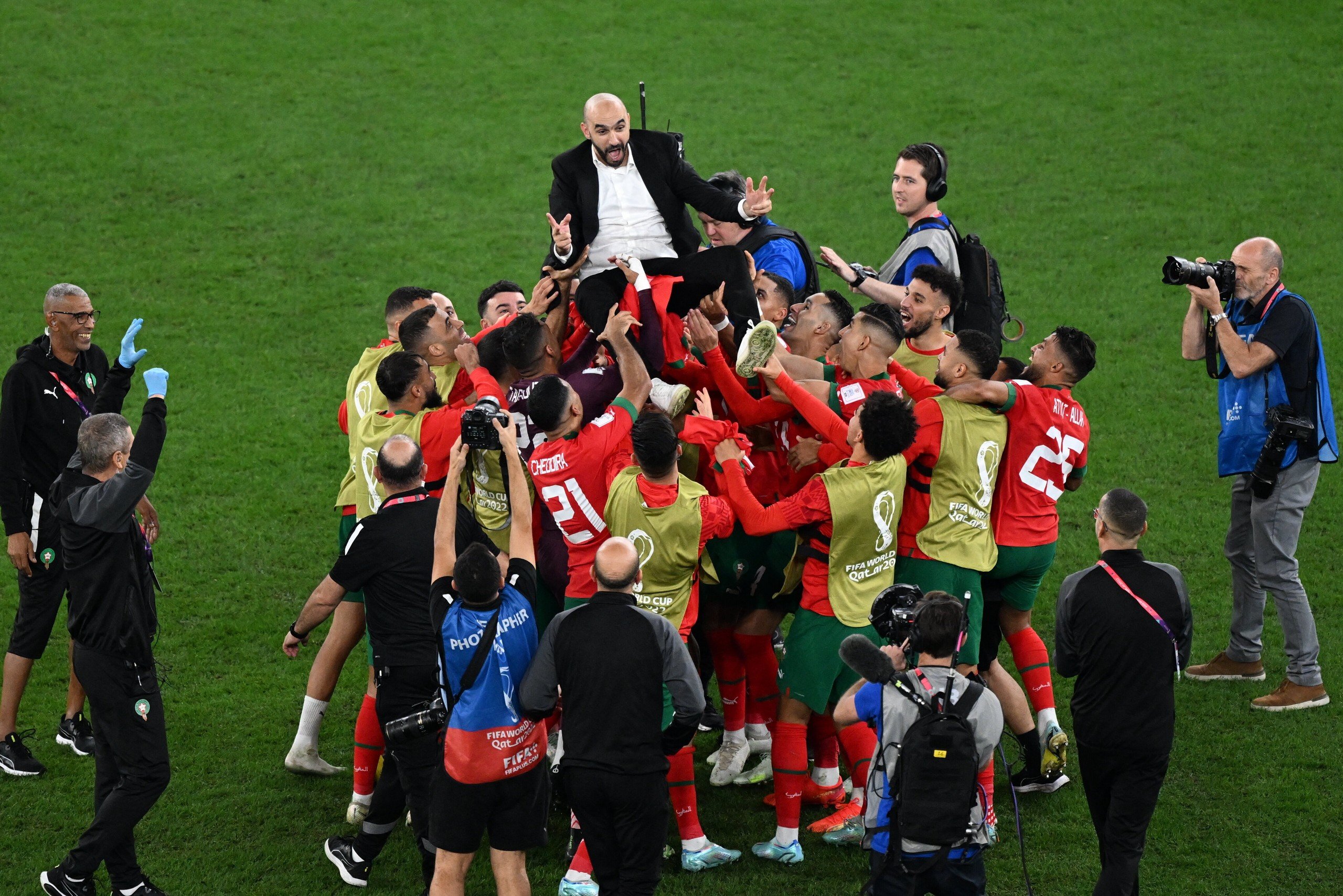 世界杯“最强黑马”诞生！纯粹的摩洛哥足球望创造历史
