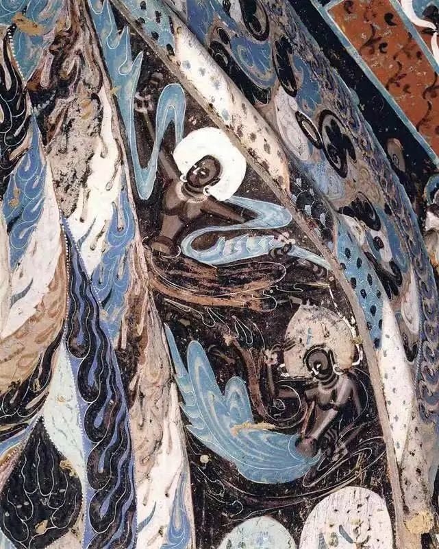 北魏时期 敦煌251窟局部