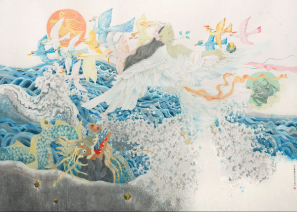 马小娟《精卫填海》
