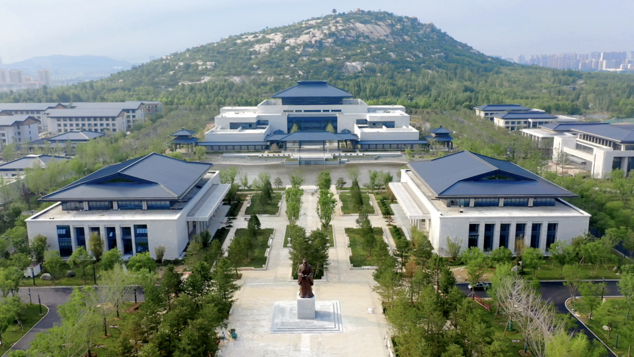 图为孟子研究院俯瞰图