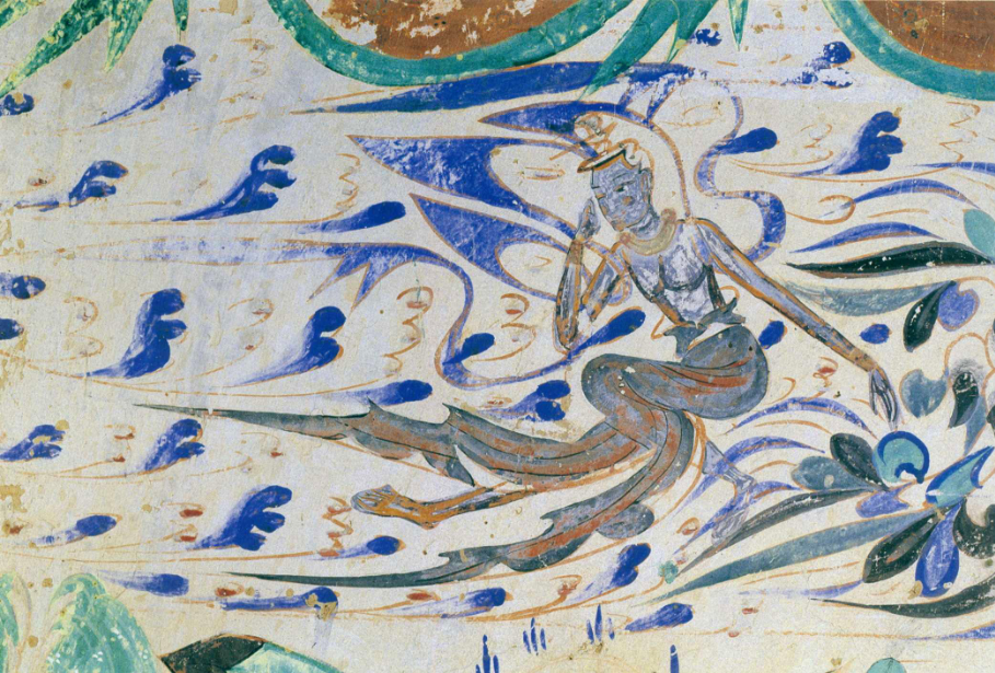 西魏时期 敦煌258窟局部