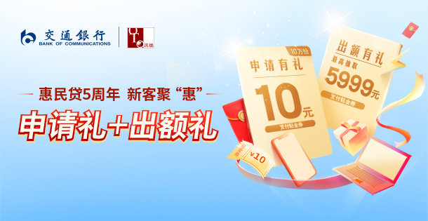 交通銀行——惠民貸5周年