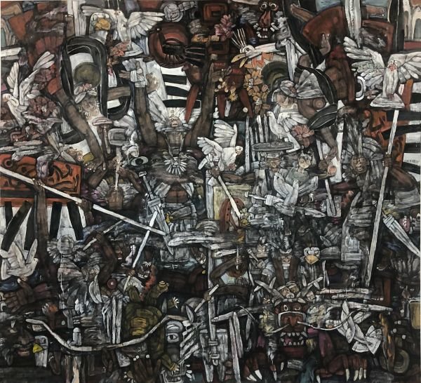 施大畏《鼎定天下》