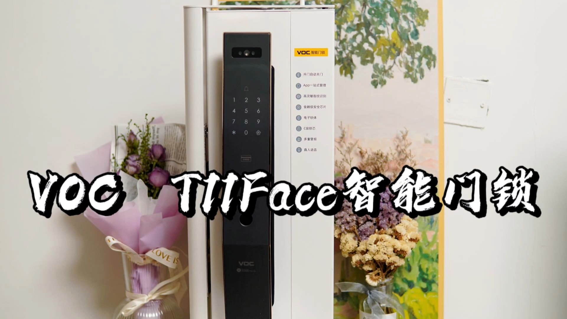 VOC智能门锁T11Face测评：智能联动，人脸识别安全更方便