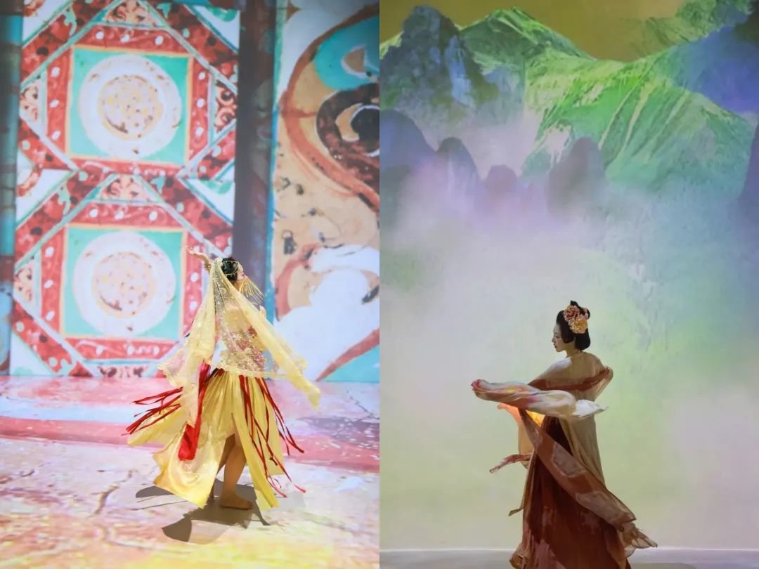 上海遇见敦煌光影展现场