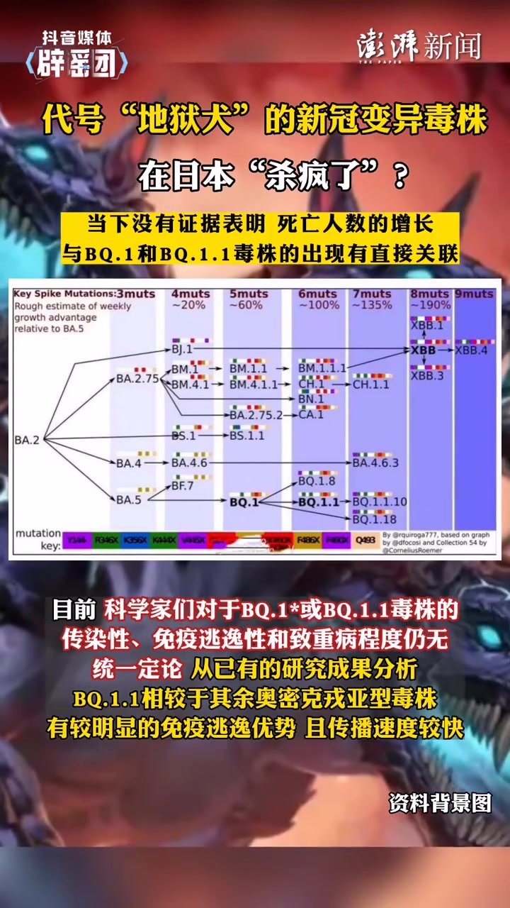 辟谣｜代号“地狱犬”的新冠变异毒株，在日本“杀疯了”？