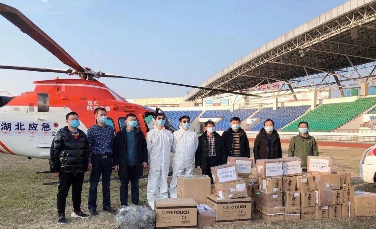 疫情期间,京师律所向湖北疫情严重地区提供物资援助