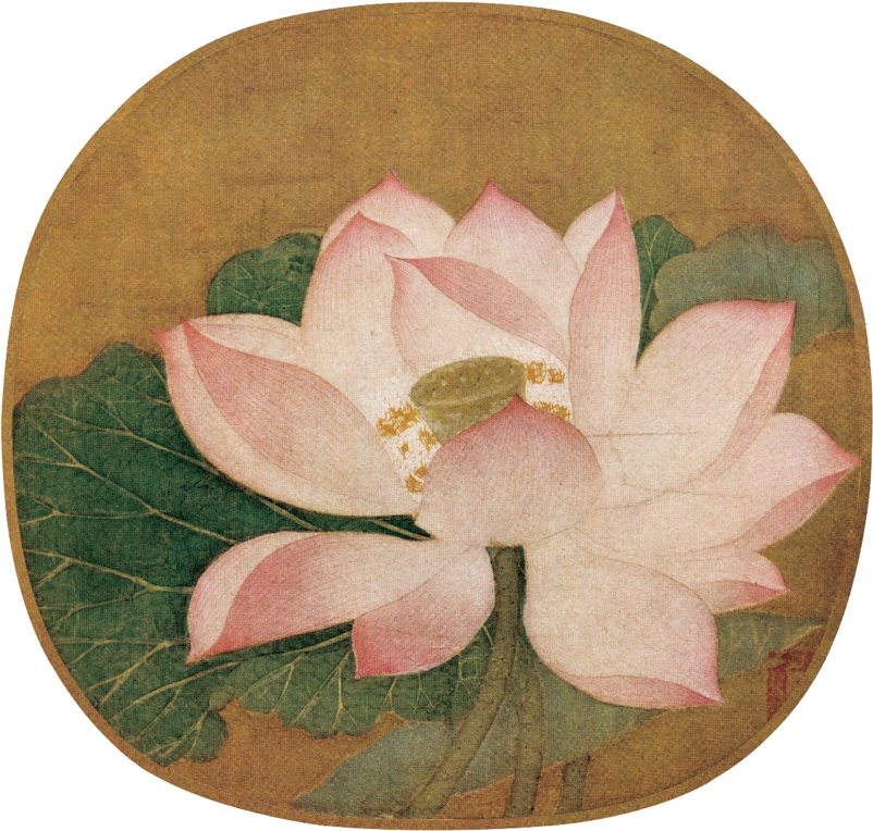 宋，佚名，出水芙蓉图，故宫博物院藏。