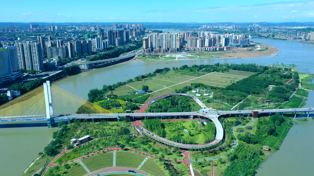 图为南充市印象嘉陵江ppp项目实景图从地区分布看,落地项目已覆盖
