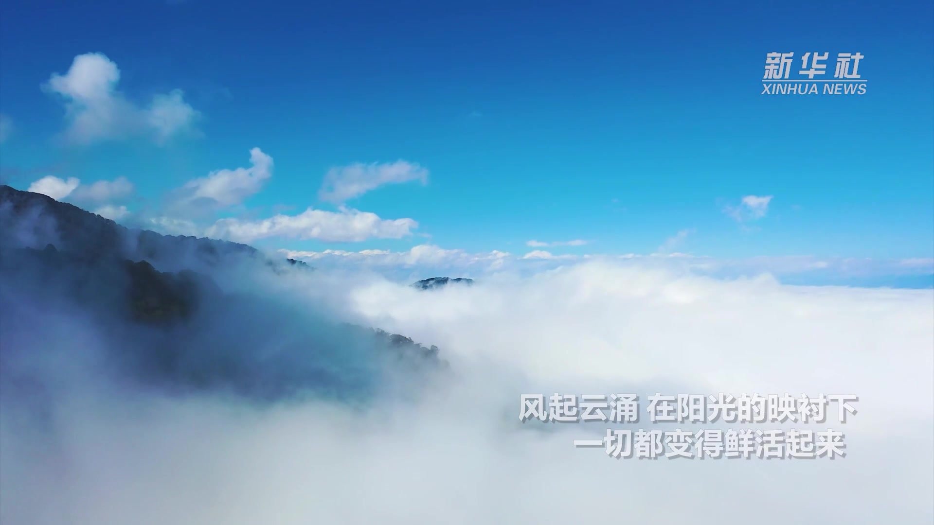 来云南大围山赏森林云海绝美景观