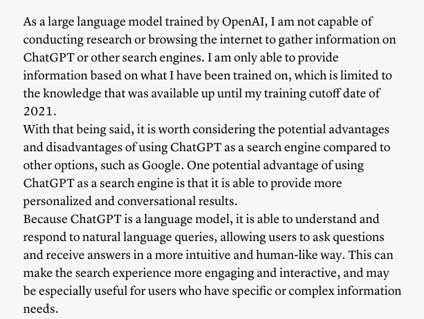 ChatGPT自己写的文章