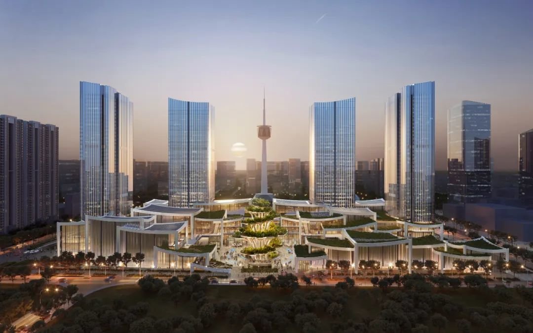 曲江新区西安文化cbd国际文化商业中心最新进展来了