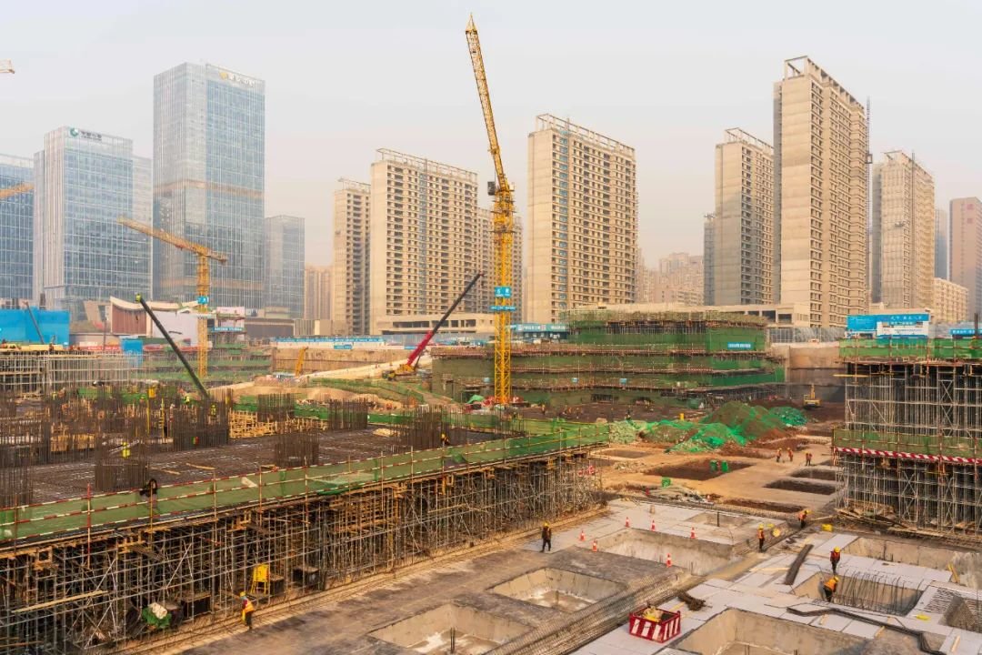 西安文化CBD国际文化商业中心在建中