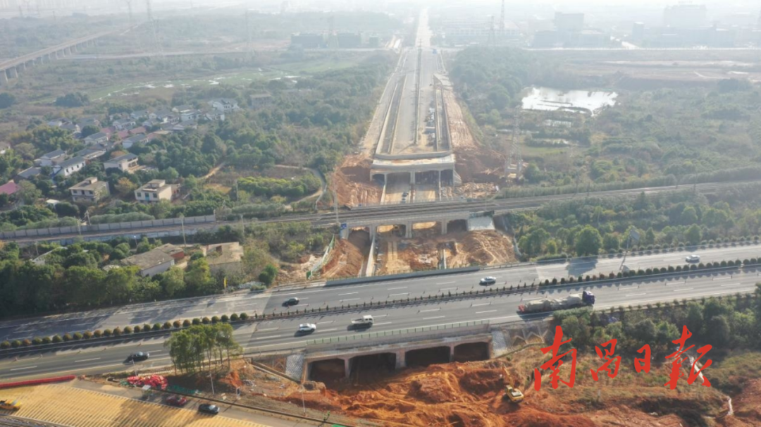 南昌望北大道即将全线贯通 西外环高速恢复双向通行