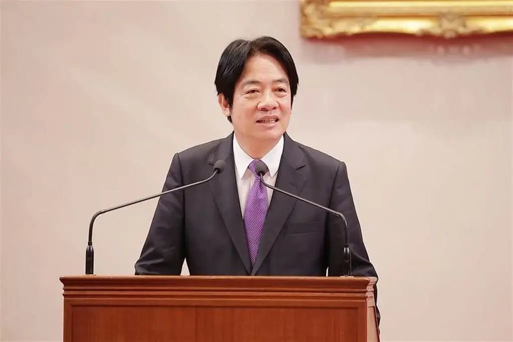 ▎确诊新冠肺炎隔离中的赖清德在多方劝进下,决定竞选党主席之位。图源:中时新闻网
