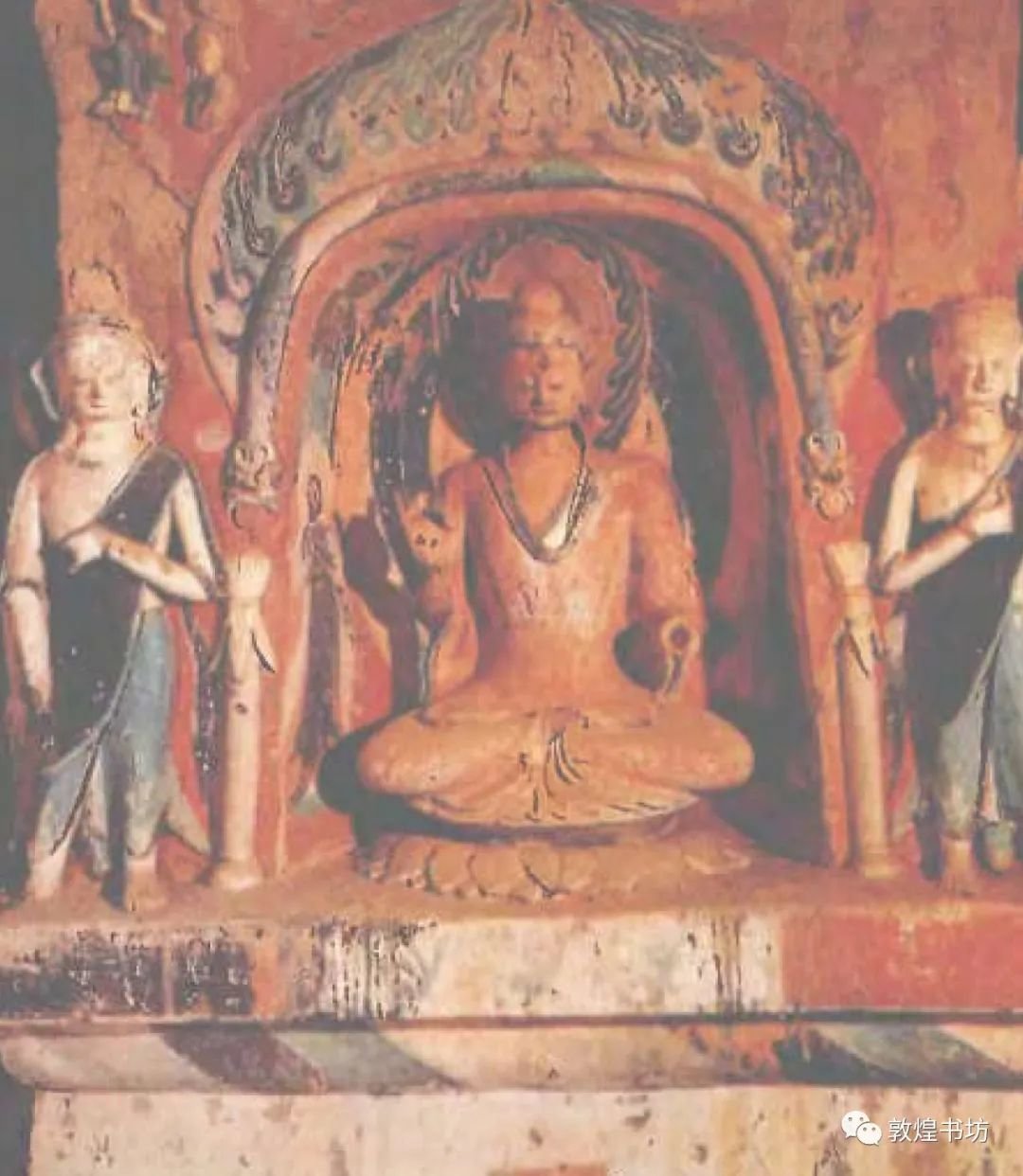 莫高窟第248窟 中心柱东向面 北魏