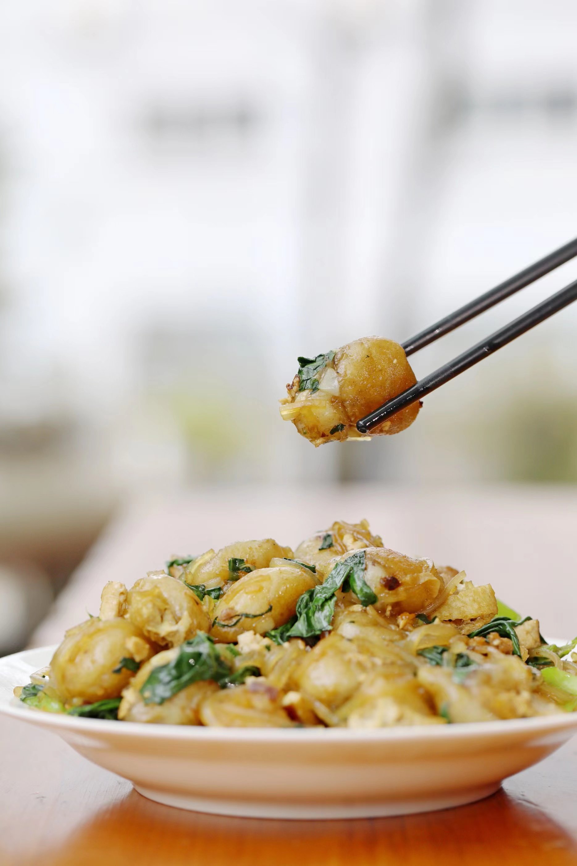 冬至你吃过宁海人这碗肉炒圆吗