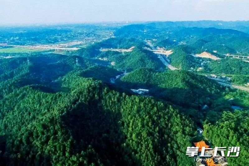 长株潭城市群生态绿心地区。