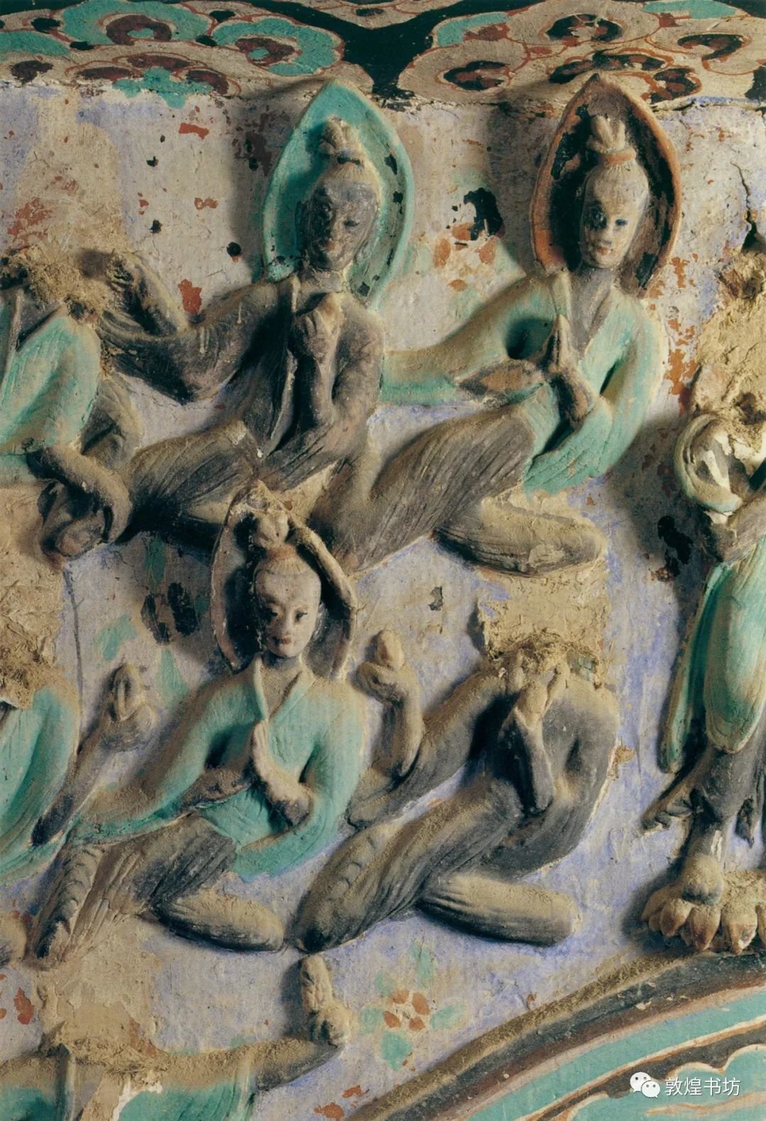 莫高窟第437窟 飞天 北魏