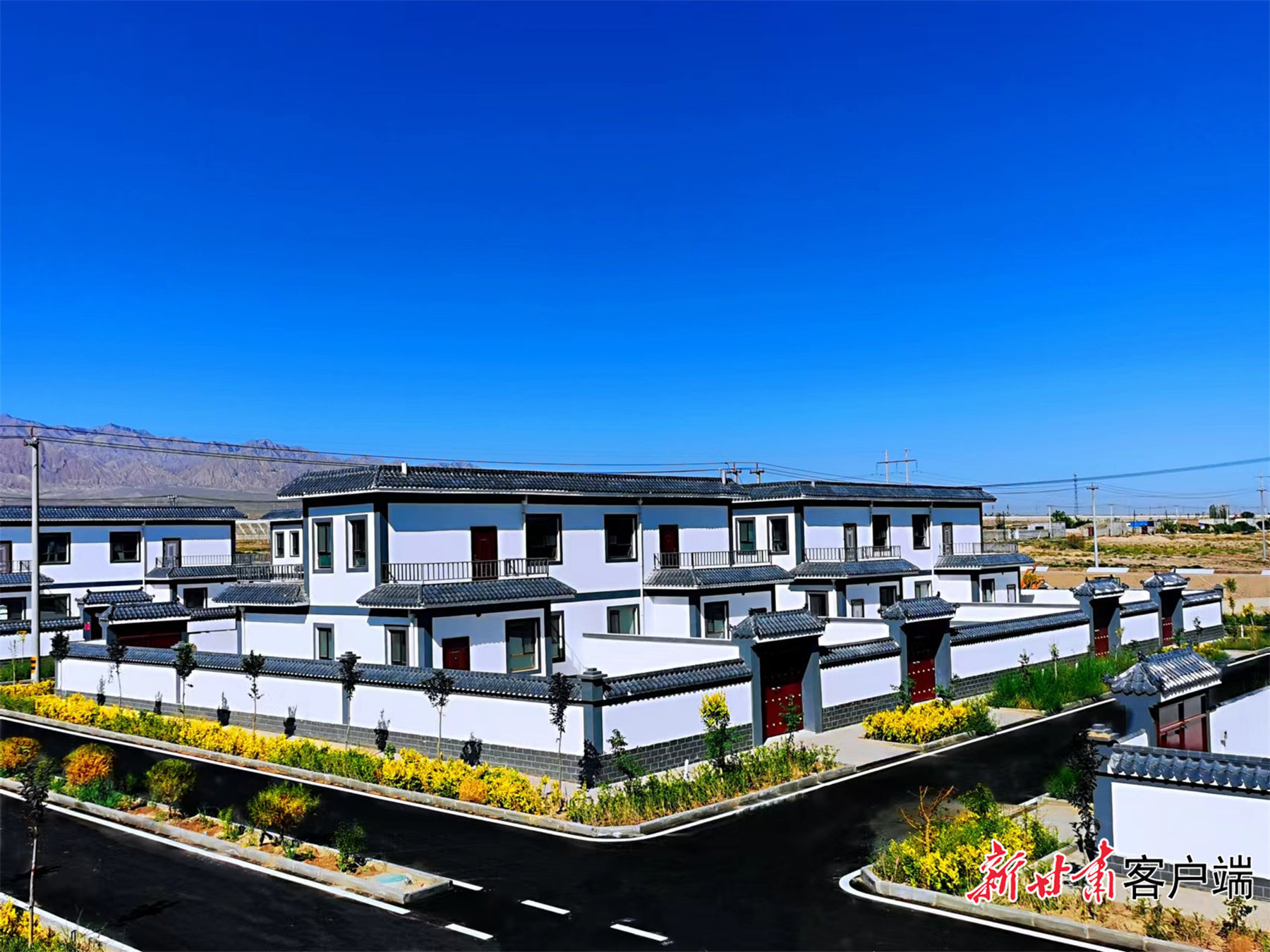 高台县南华镇明水村民居