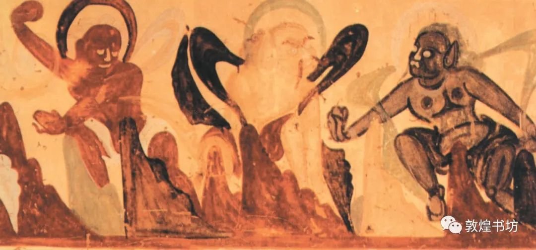 莫高窟第251窟 药叉图 北魏