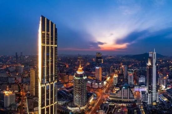 无锡城市鸟瞰图。图片源自“无锡观察”