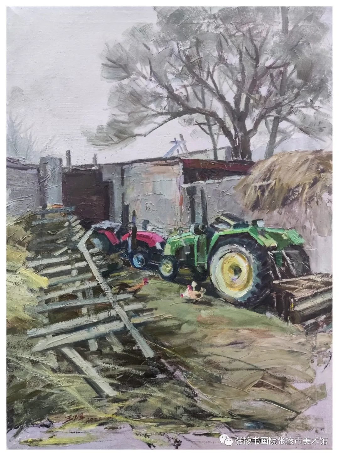 风景 油画 王少军