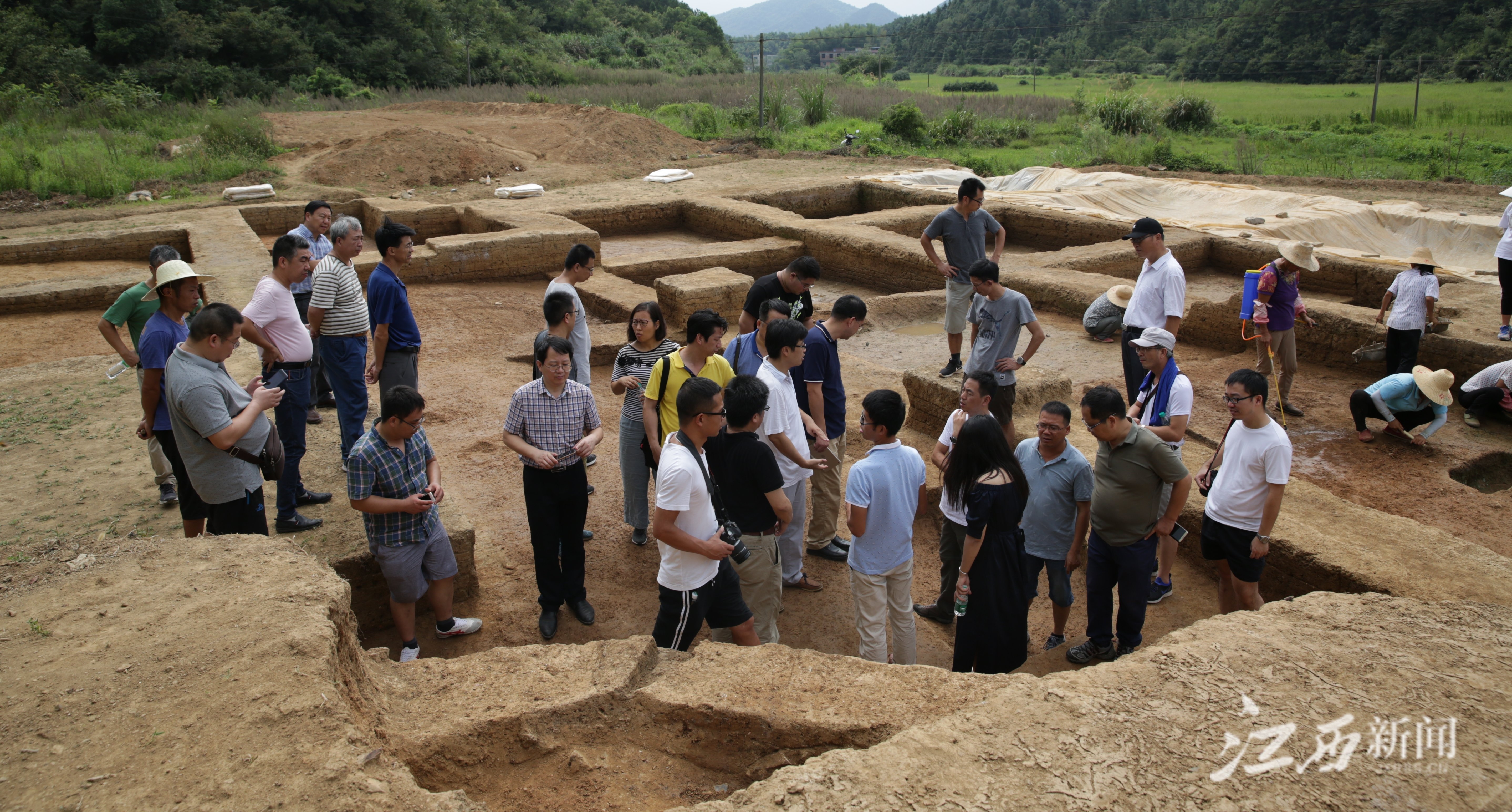 九江瑞昌铜岭铜矿考古遗址公园。省文旅厅供图