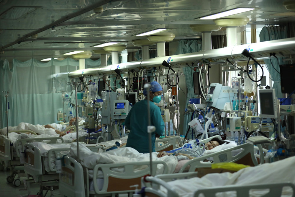 北京重症病房。图片来源:人民日报健康客户端