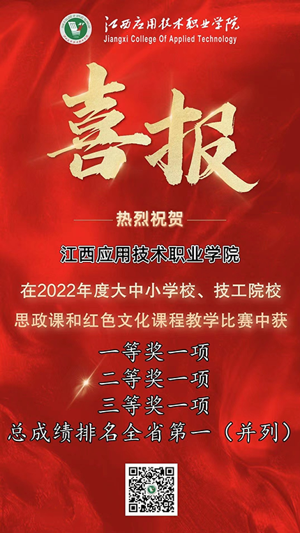 江西应用技术职业学院在省级思政课和红色文化课程教学比赛中获多个奖项