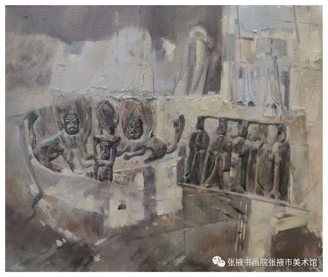 风景 油画 祁光伟
