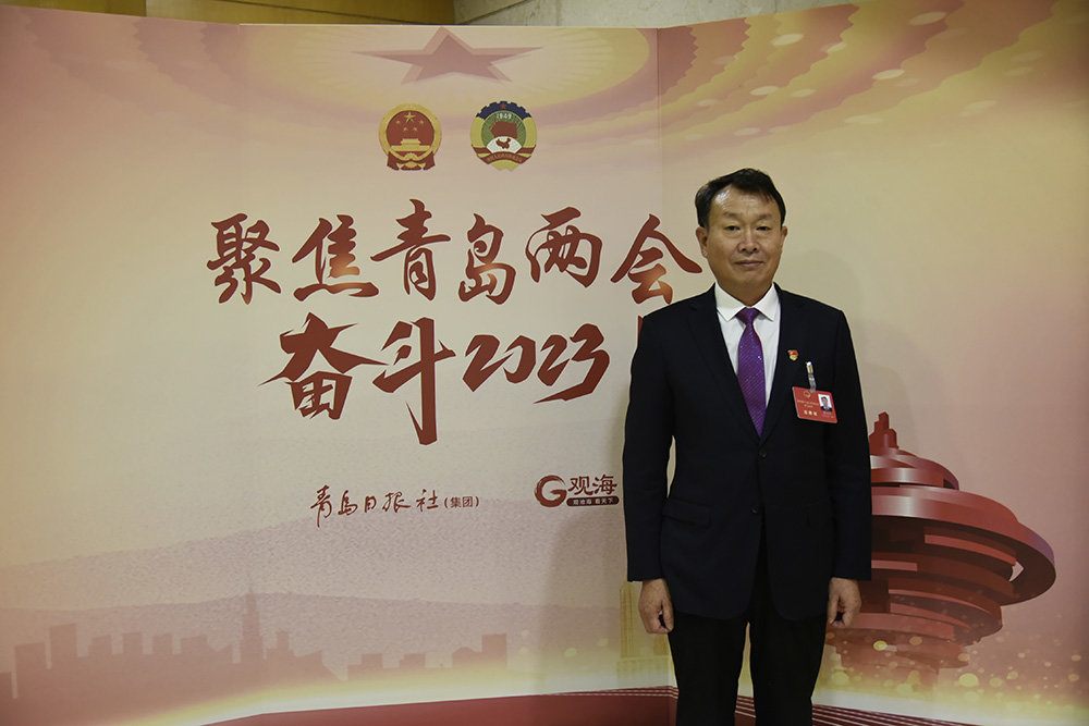 青岛市人大代表侯元江：沟通协调省级主管部门及周边市联动开展北胶莱河下游河段清理