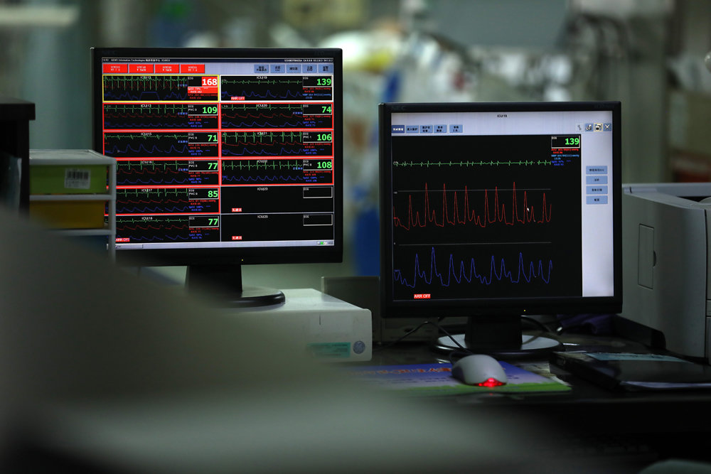 北京重症病房。图片来源:人民日报健康客户端