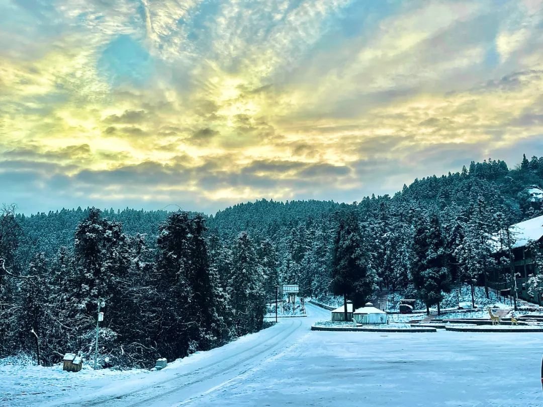 彭水摩围山雪景到货!你那里下雪了吗?凤凰网重庆_凤凰网