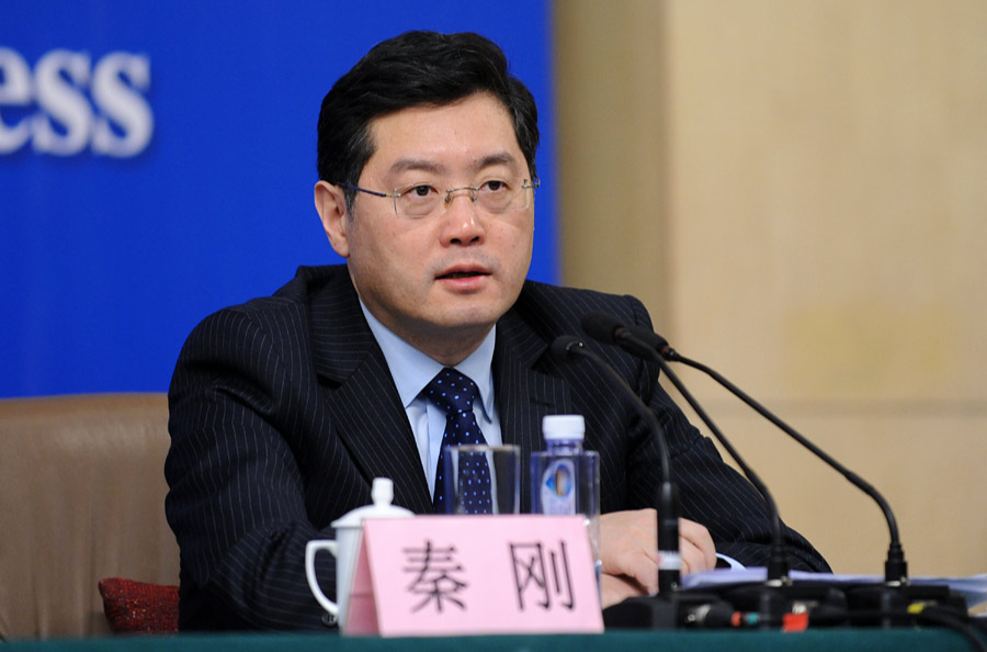 秦刚任外交部部长