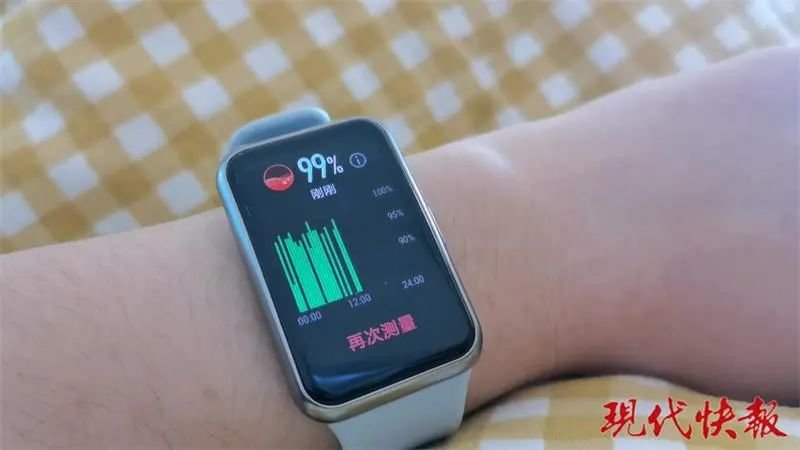 △ 实验对象 2 用智能手表测量到的结果