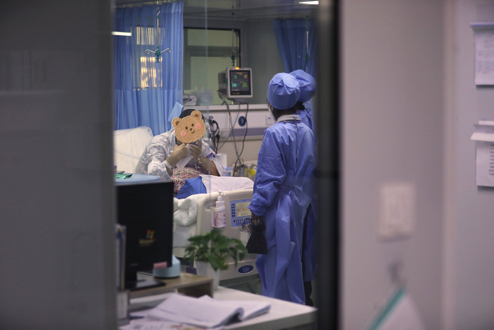 北京重症病房。图片来源:人民日报健康客户端