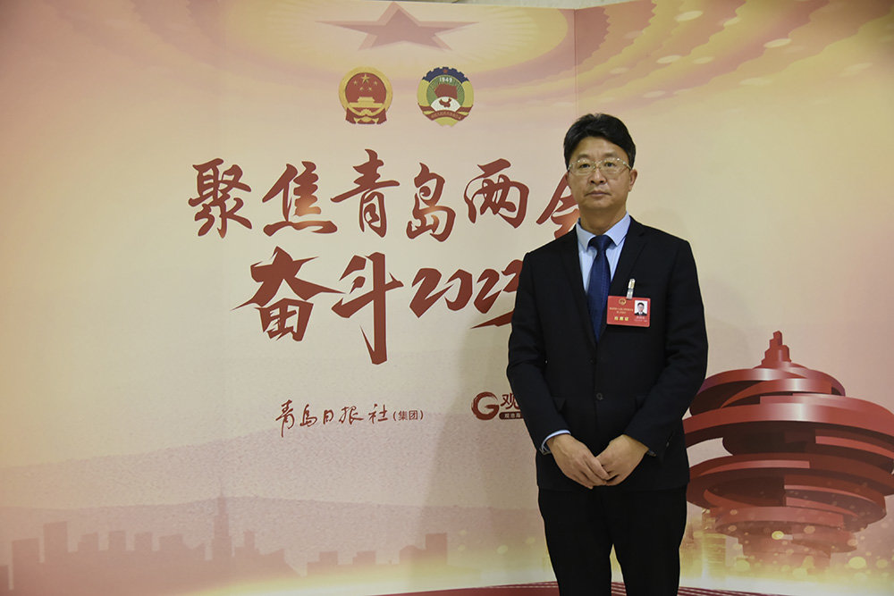 青岛市人大代表孙炯光:推进临空经济区北区与外域道路连通建设