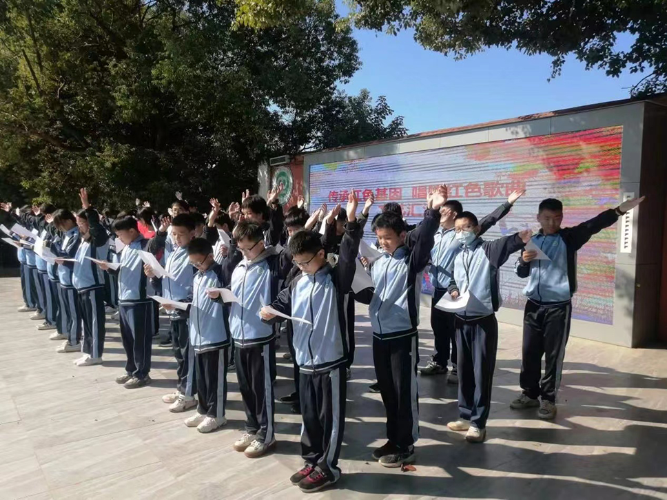 昌东一中:落实双减,上好爱国主义教育课