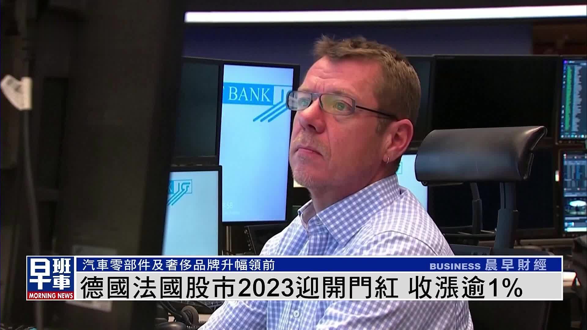 德国法国股市2023迎开门红收涨逾1%