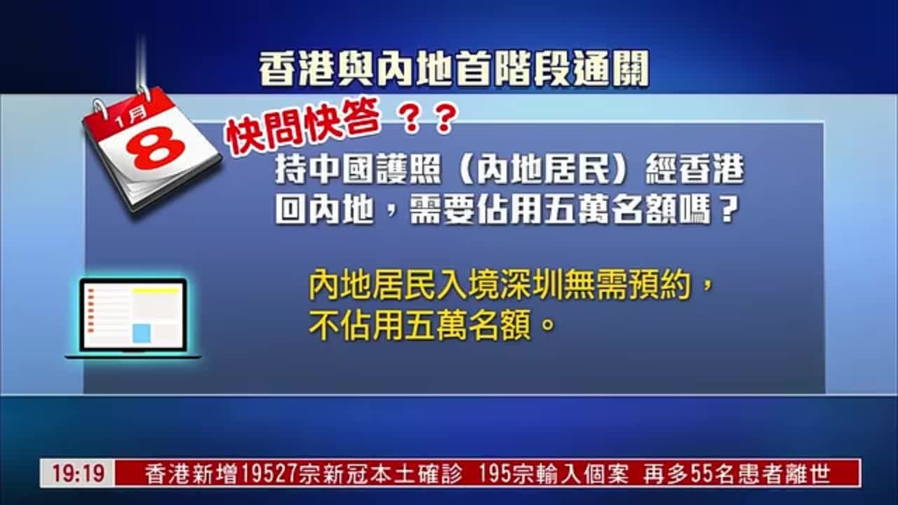 香港与内地首阶段通关｜快问快答