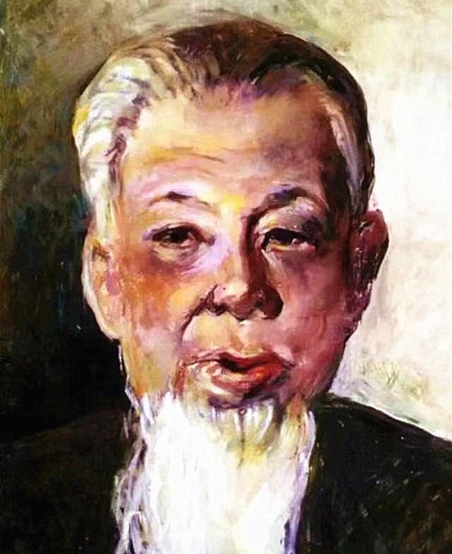 常书鸿病中为父亲马凤图画像